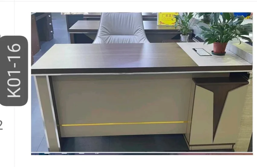 Modern Executive L-Shape CEO Executive Desk